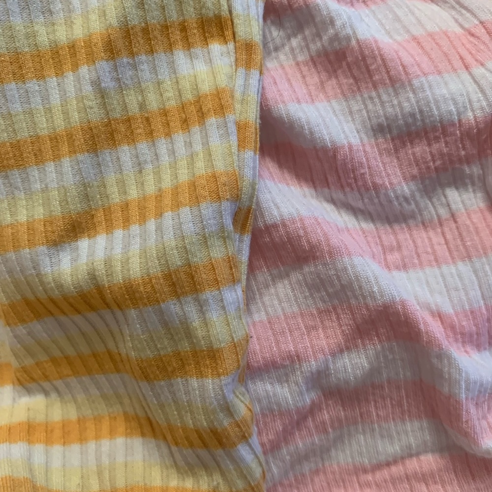 2 pack of striped tank tops - pacsun